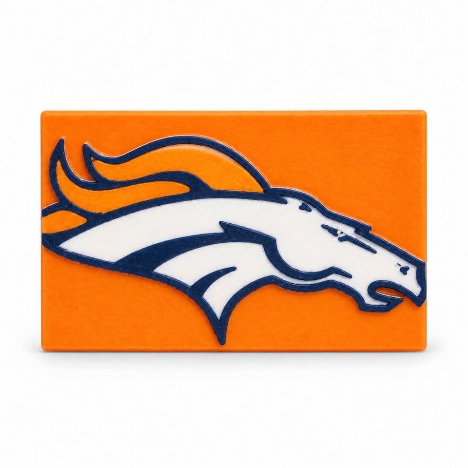Broncos State Magnet