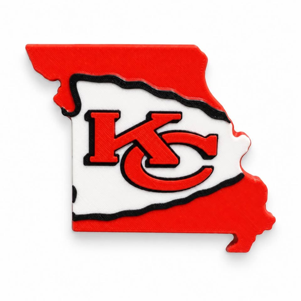 Chiefs State Magnet