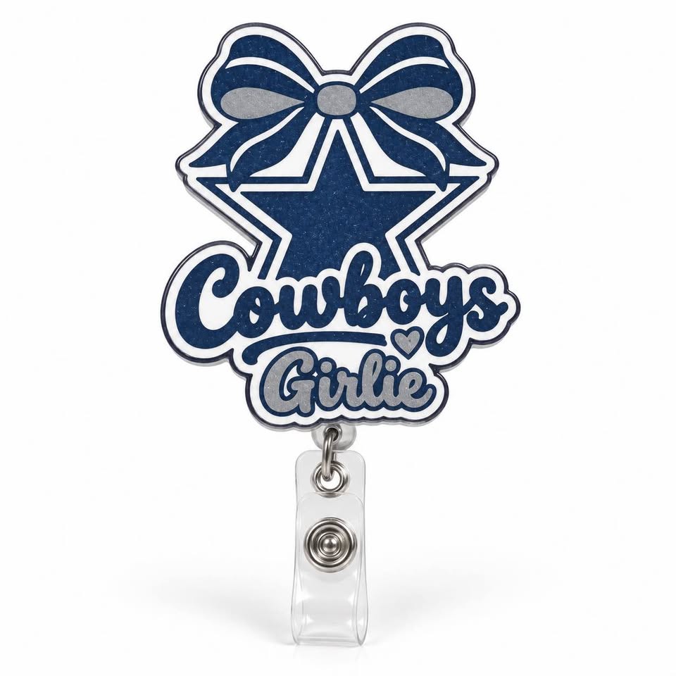 Cowboys Girlie Badge Reel