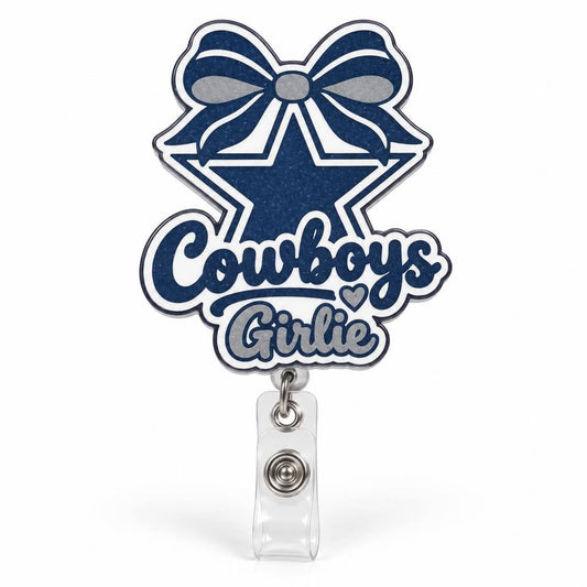 Cowboys Girlie Badge Reel