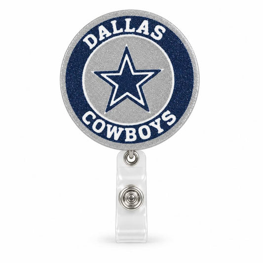 Cowboys Circle Logo Bade Reel (Blue)