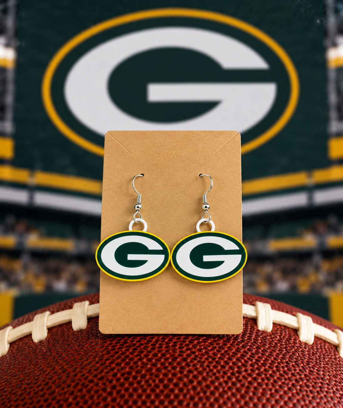 Packers Logo Earrings